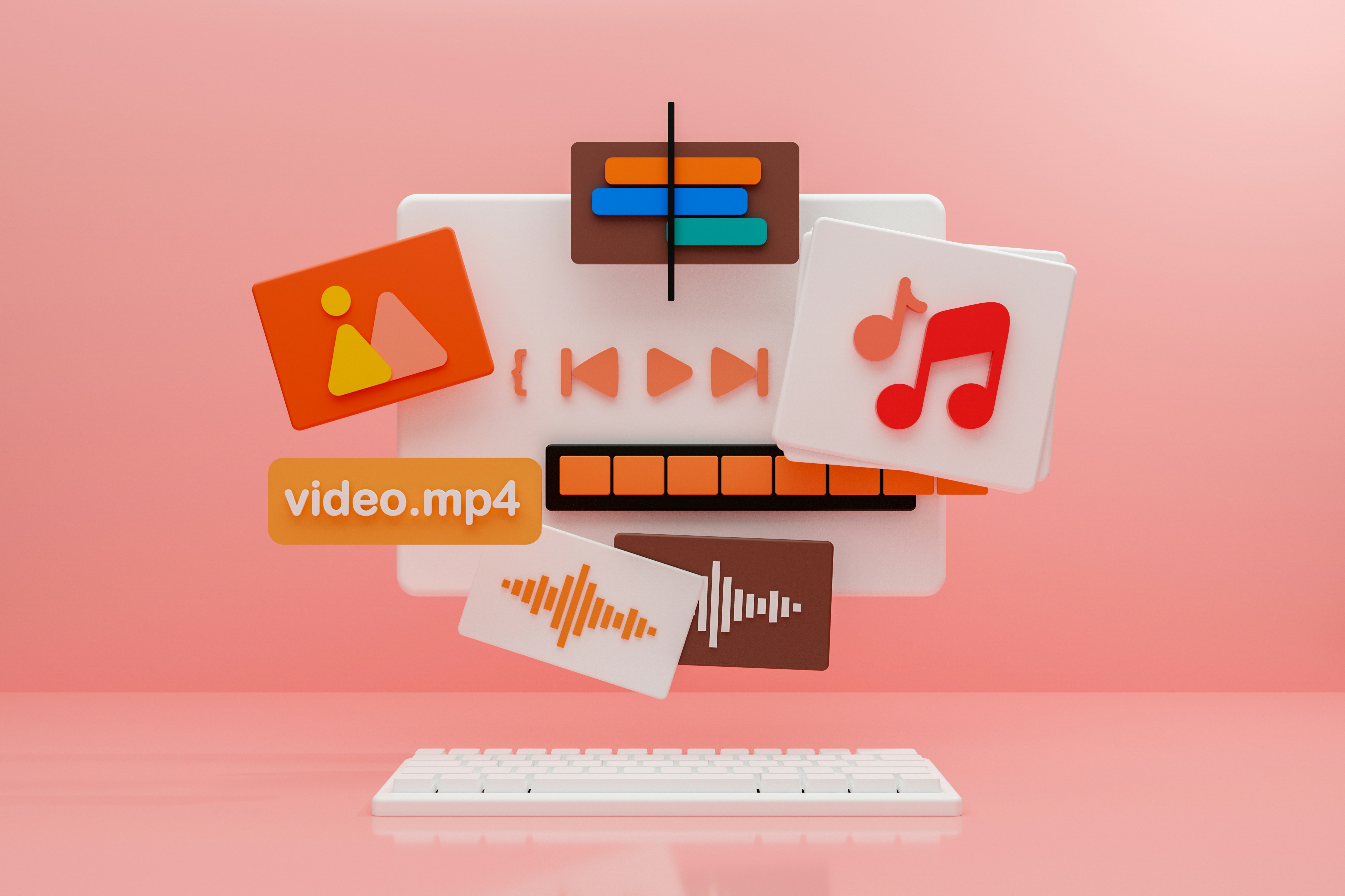 elements that make up video editing
